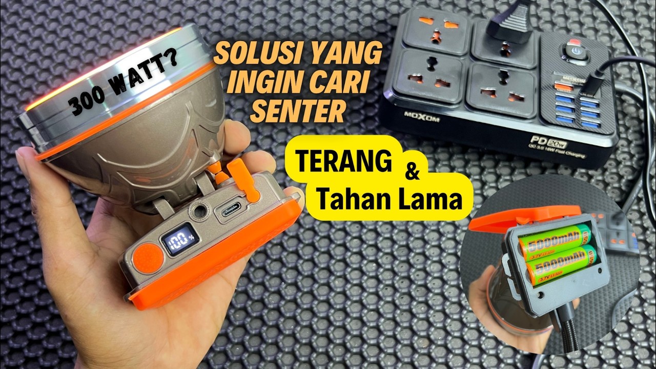SOLUSI KALAU CARI SENTER KEPALA TERANG DAN TAHAN LAMA JIN LONG JL 9201