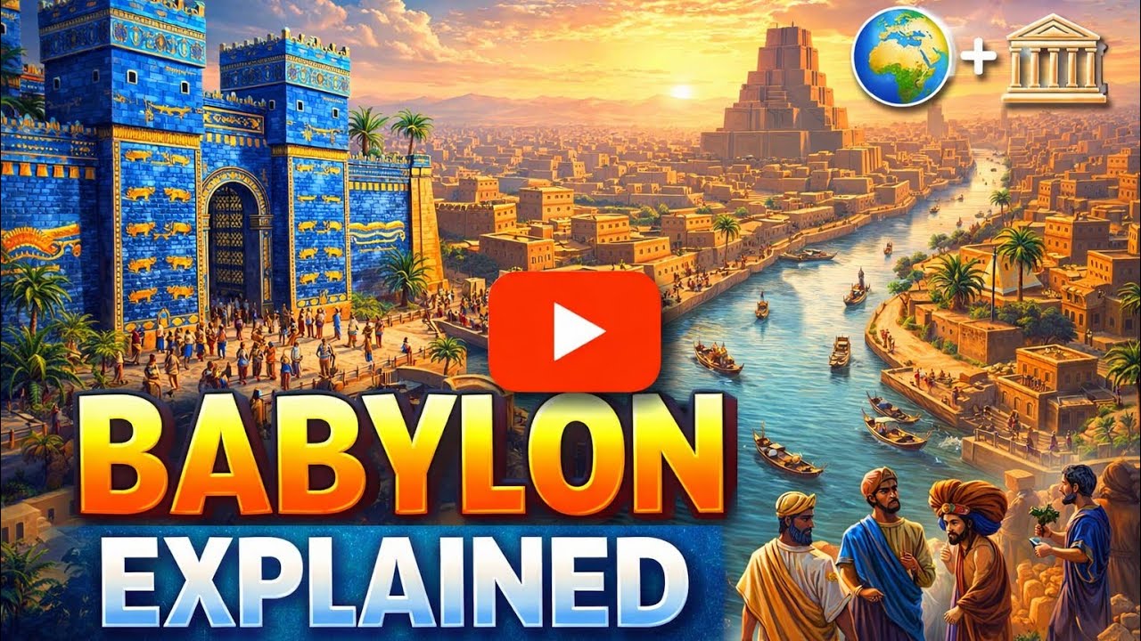 Babylon Explained | The Magnificent City of Ancient Mesopotamia 🌍🏛️ | Social Studies