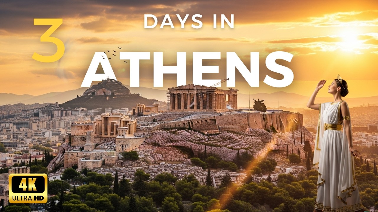 How to spend 3 perfect days in ATHENS | Complete Travel & City Guide