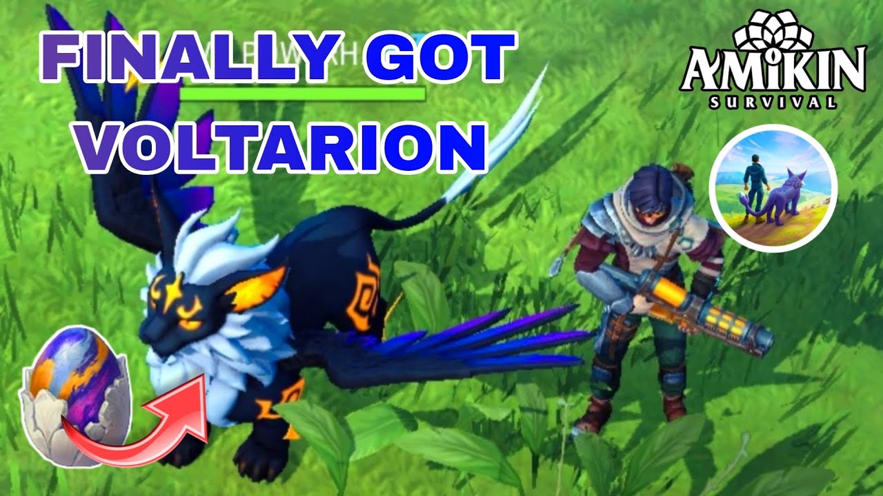 🎉 AMIKIN SURVIVAL | FINALLY GOT VOLTARION ✨ | VOLTARION GAME PLAY | 112