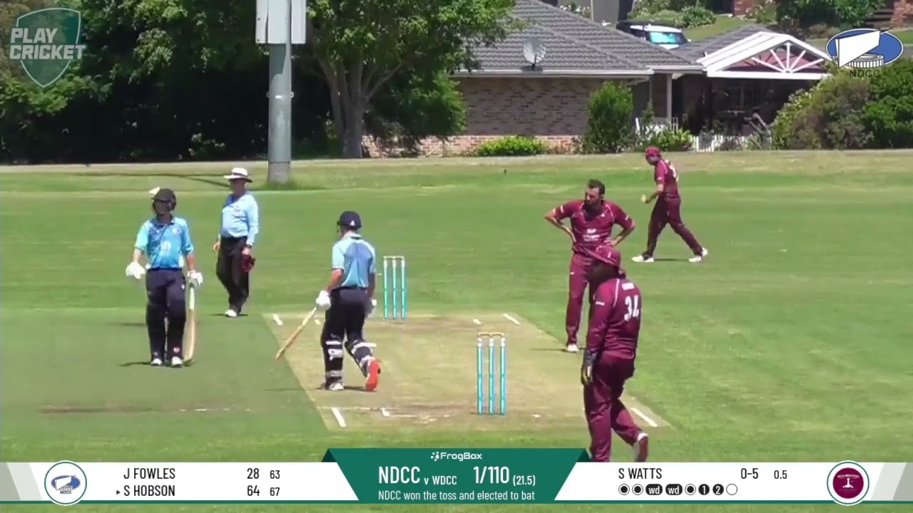 1st Grade Batting Highlghts V Wollongong