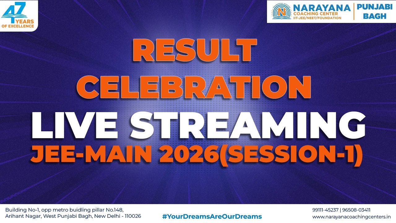 JEE Main Session 1 – 2026 Results | Grand Success Celebration 🎉 | Narayana Champions