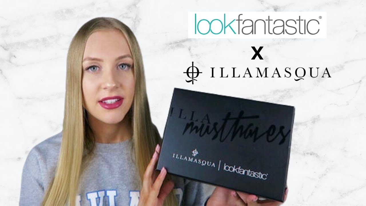 LOOKFANTASTIC X Illamasqua LIMITED EDITION Beauty Box Unboxing