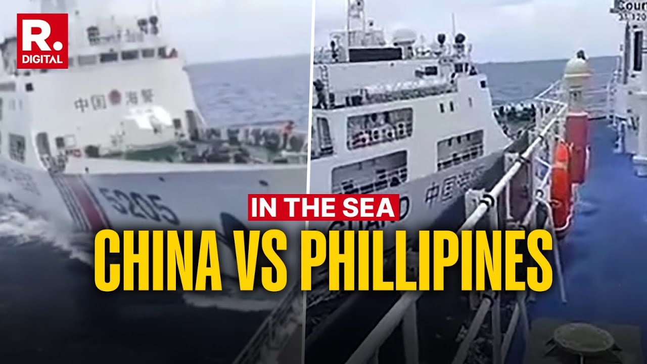 Chinese Coast Guard Ships Ram Into Filipino Vessels: Tensions Increase In The South China Sea