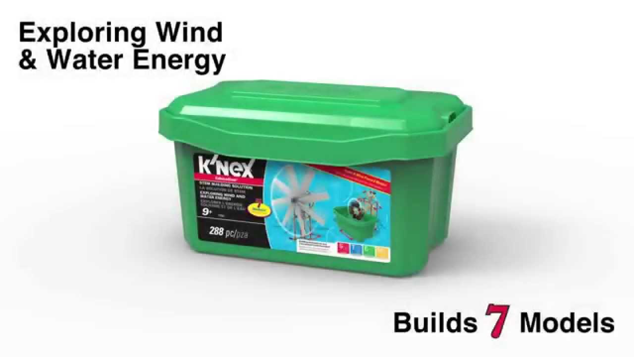 K'NEX EDUCATION: Exploring Wind & Water Energy
