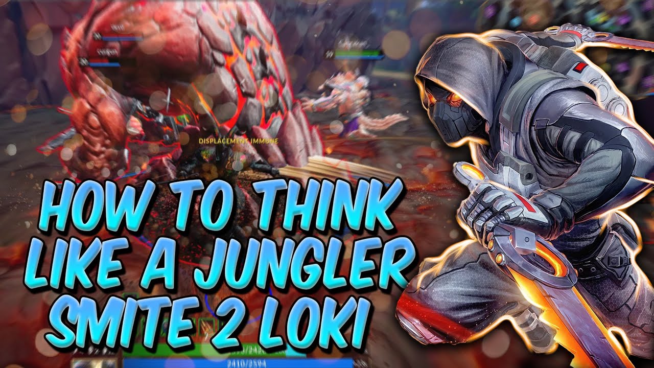 Think Like This When JUNGLING IN SMITE 2 | Loki Smite 2 Jungle Live Comm