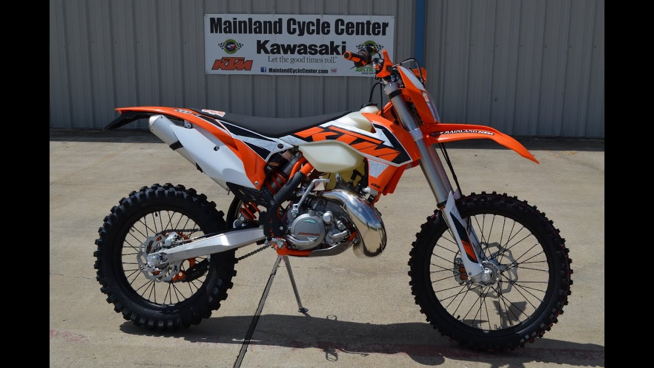 $8,699:  2016 KTM 200 XC-W  Overview and Review