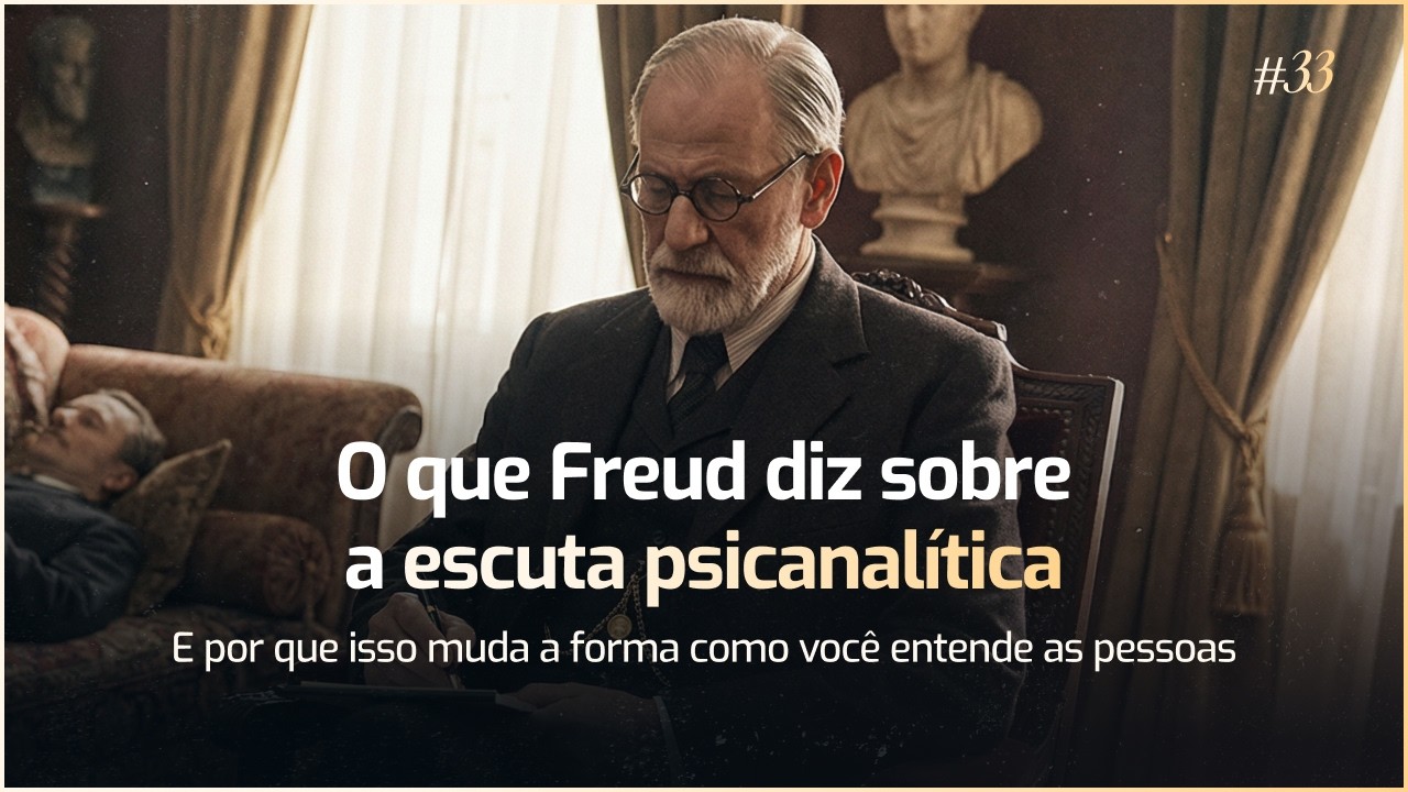 O que Freud diz sobre a escuta psicanalítica: Porque isso muda a forma como você entende as pessoas