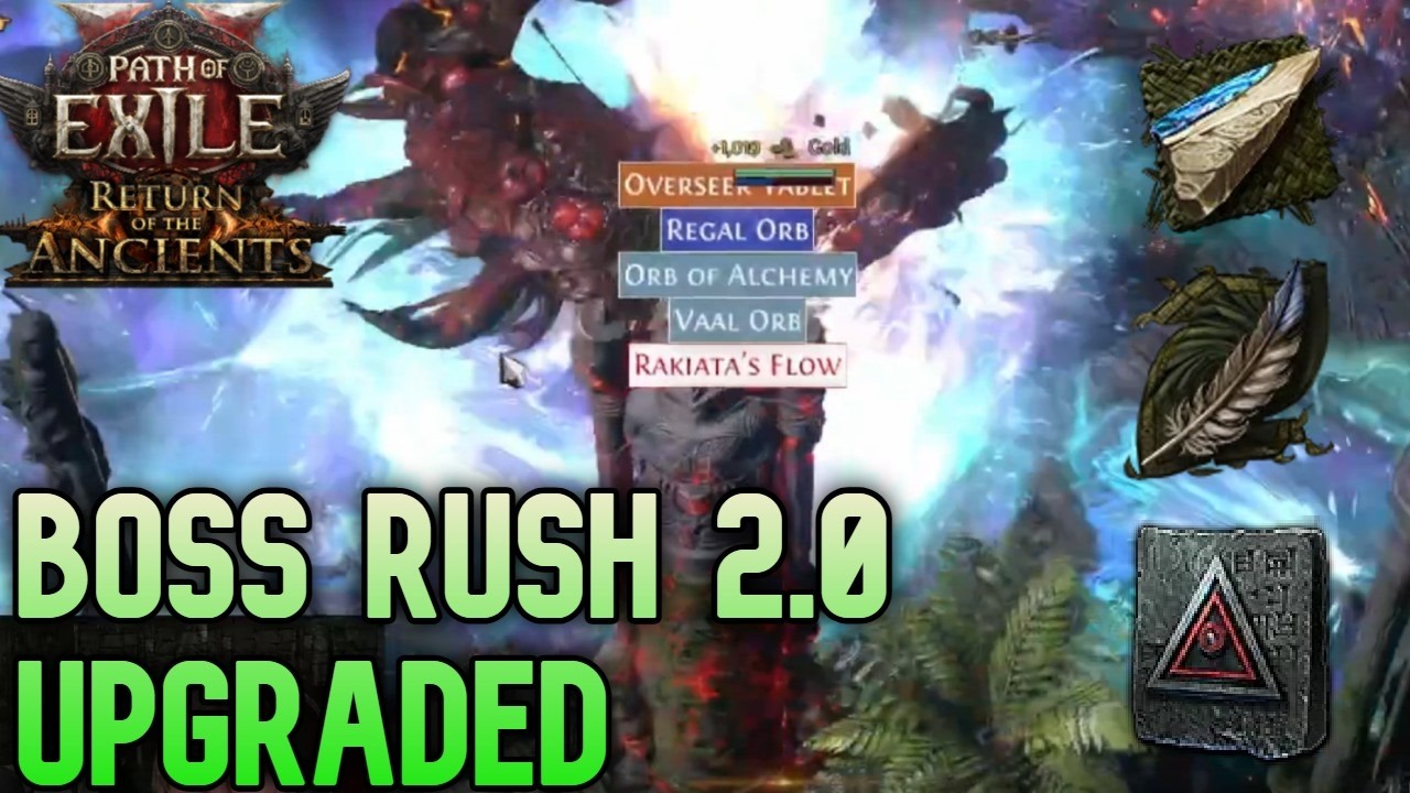 Boss / Temple Rush Updated Currency Strategy PoE 2 0.5 Return of the Ancients
