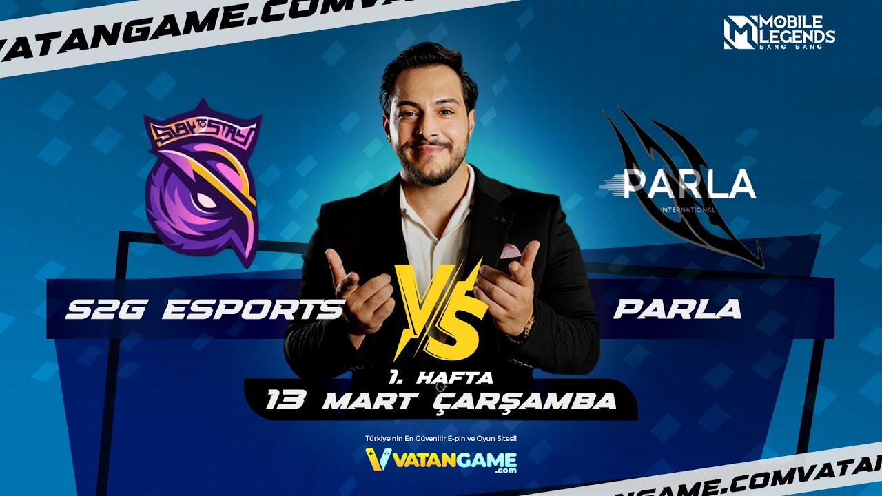 VatanGame Ligi - S2G Esports vs Parla |  Luncxaby vs 4Win Esport | Mobile Legends Türkiye