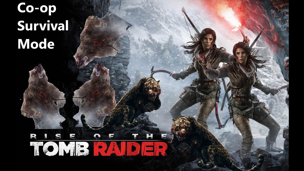 #2 Rise Of Tomb Raider Co-Op Survivor Mode With Capt Dna Donut