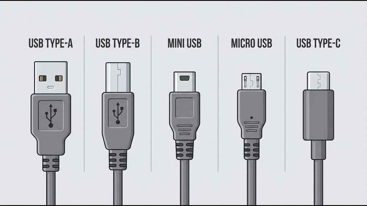 Every USB Types Explained In 4 Minutes