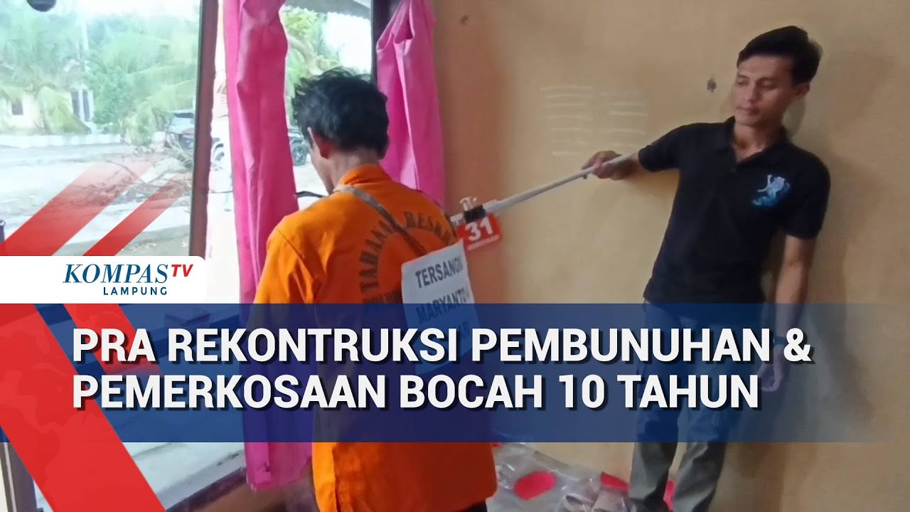 Pra Rekontruksi Pembunuhan & Pemerkosaan Bocah 10 Tahun