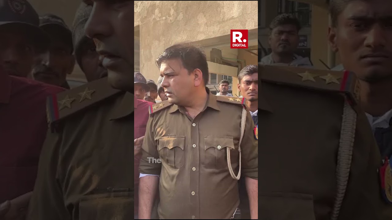 Police Official in Gr. Noida Caught on Camera Slapping 19-Year-Old Guard, Alleged Drunken Behavior