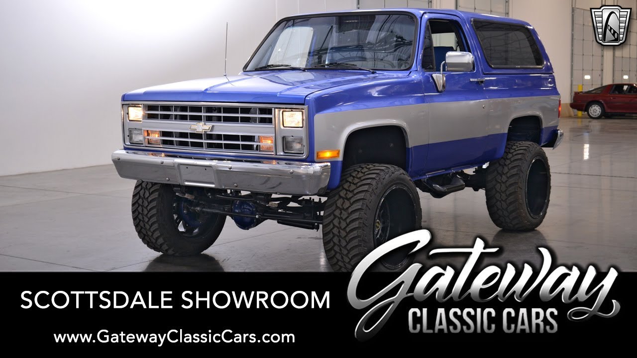 1985 Chevrolet Blazer K 5 Gateway Classic Cars of Scottsdale #552