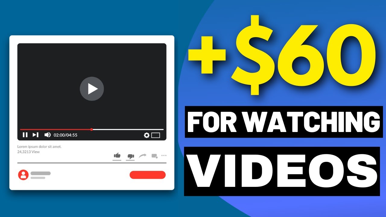 Just Watch Videos And Earn $100 PER HOUR! (Make Money Online 2022!!)