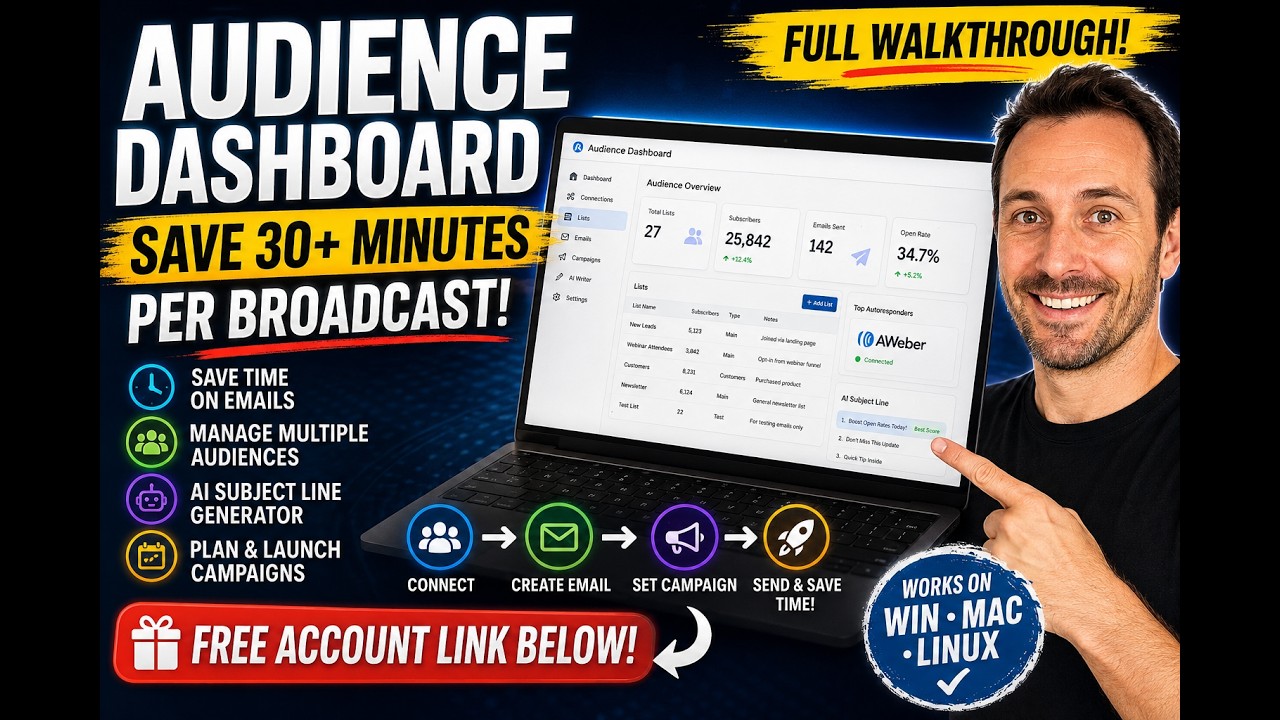 Audience Dashboard Demo: AI-Powered Email Personalization Across Lists