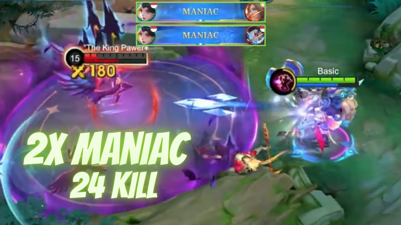 First Maniac Season 29 Lunox Solo Rank Gameplay | Mobile Legends