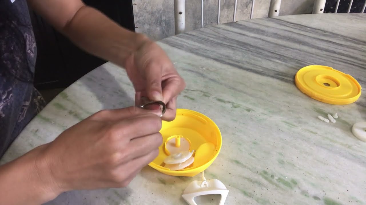 Como colocar a mola do processador manual ( passo á passo )