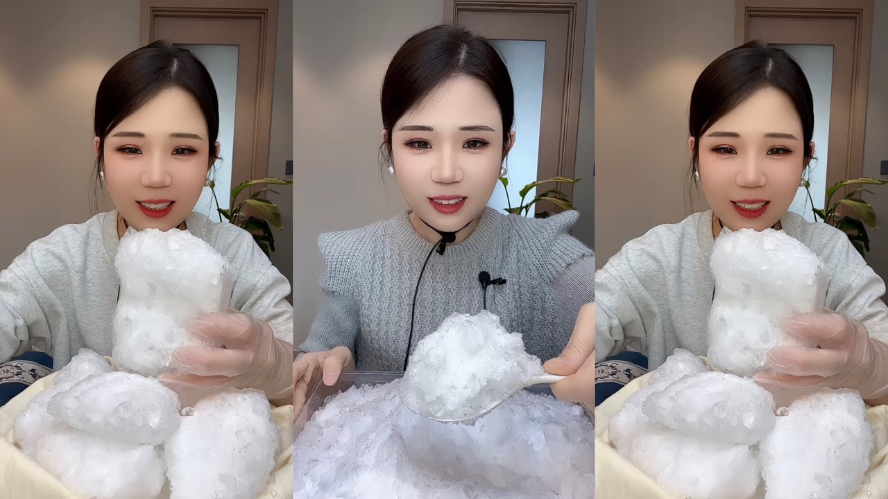 [ASMR]YY Clear Ice|Hard Ice|Crushed Ice|White Ice|Ice Eating|SOLO|#Clearice