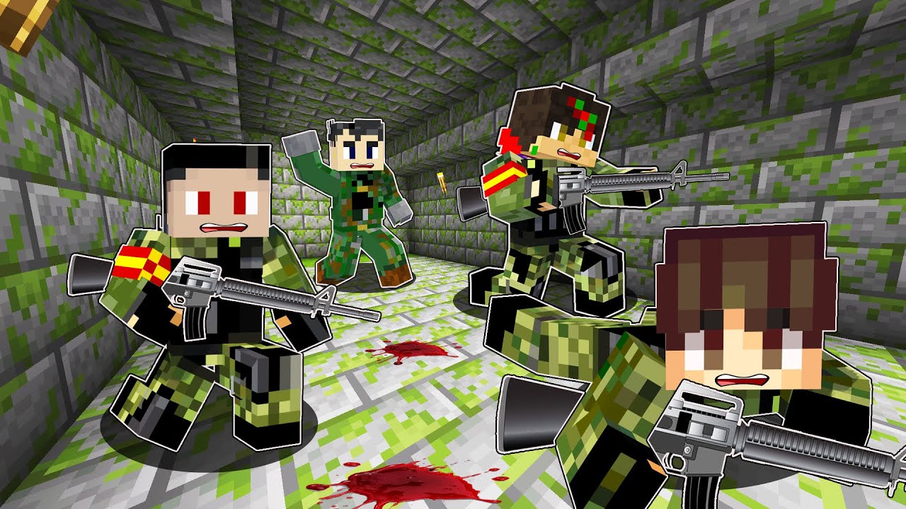 Playing as The GREATEST SOLDIER in Minecraft (Tagalog)