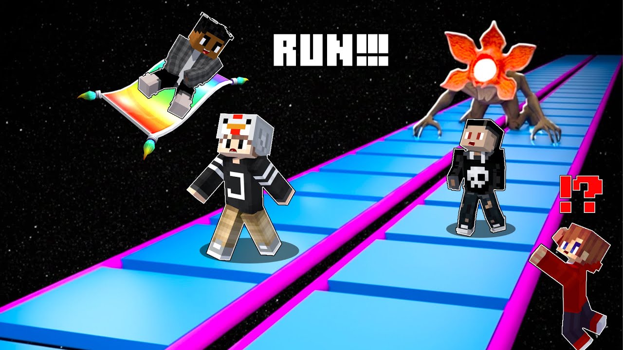 PLAYING Stranger Things Glass Bridge in Roblox!