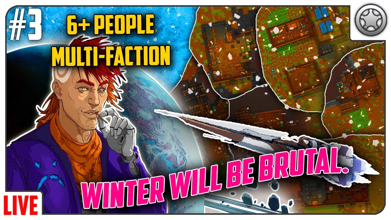 6+ Friends Awake The Ancients And Grow Their Empire - Rimworld Multi-Faction #3