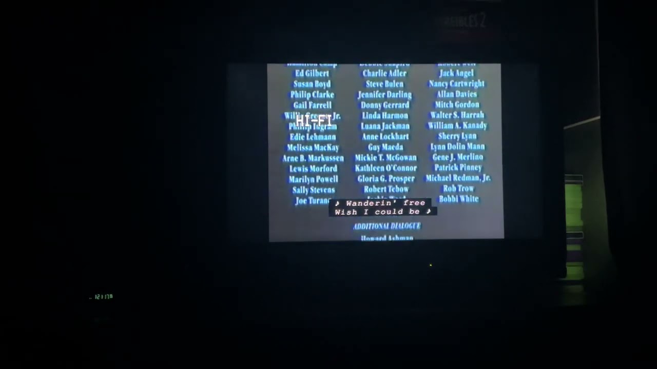 Closing to The Little Mermaid 2007 VHS