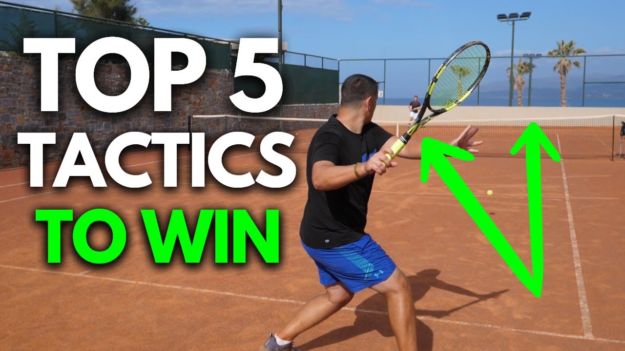 TOP 5 Tricks To Win More Tennis Matches - Tactics and Strategy