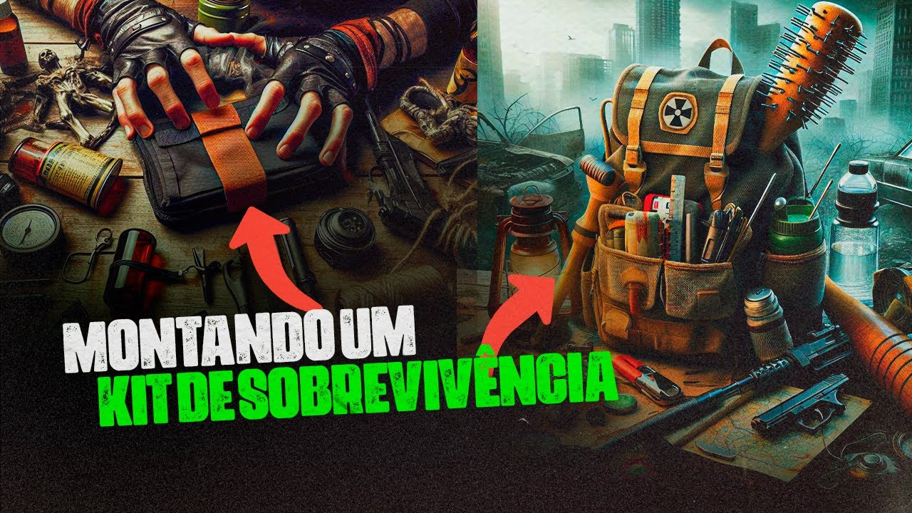 COISAS que NÃO PODEM faltar em um KIT DE SOBREVIVÊNCIA zumbi