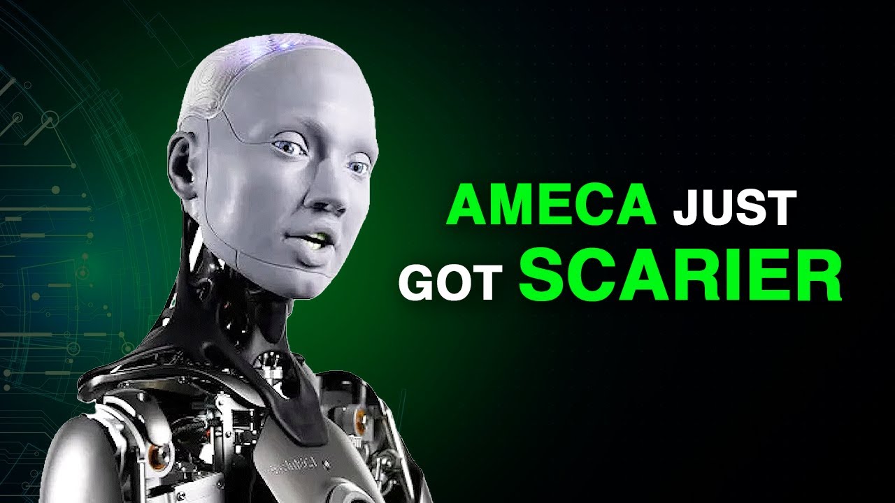 Ameca stała się jeszcze straszniejsza &ndash; najbardziej zaawansowany humanoid właśnie wydał przerażaj...