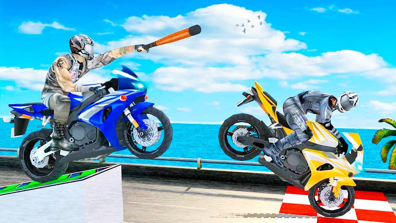 Bike Attack Racing Games 2018: Xtreme Bike Fight - Gameplay Android free games