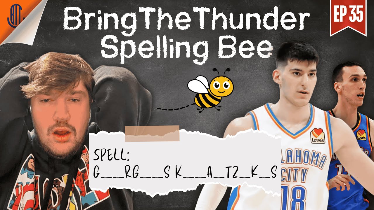 OKC Thunder Spelling Bee Went OFF THE RAILS 😭