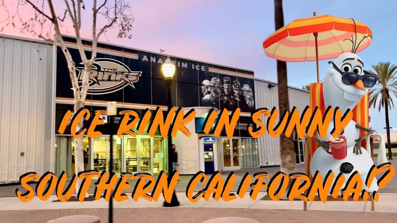 ❄️ Ice Rink in Sunny Socal!? ⛸️🏒