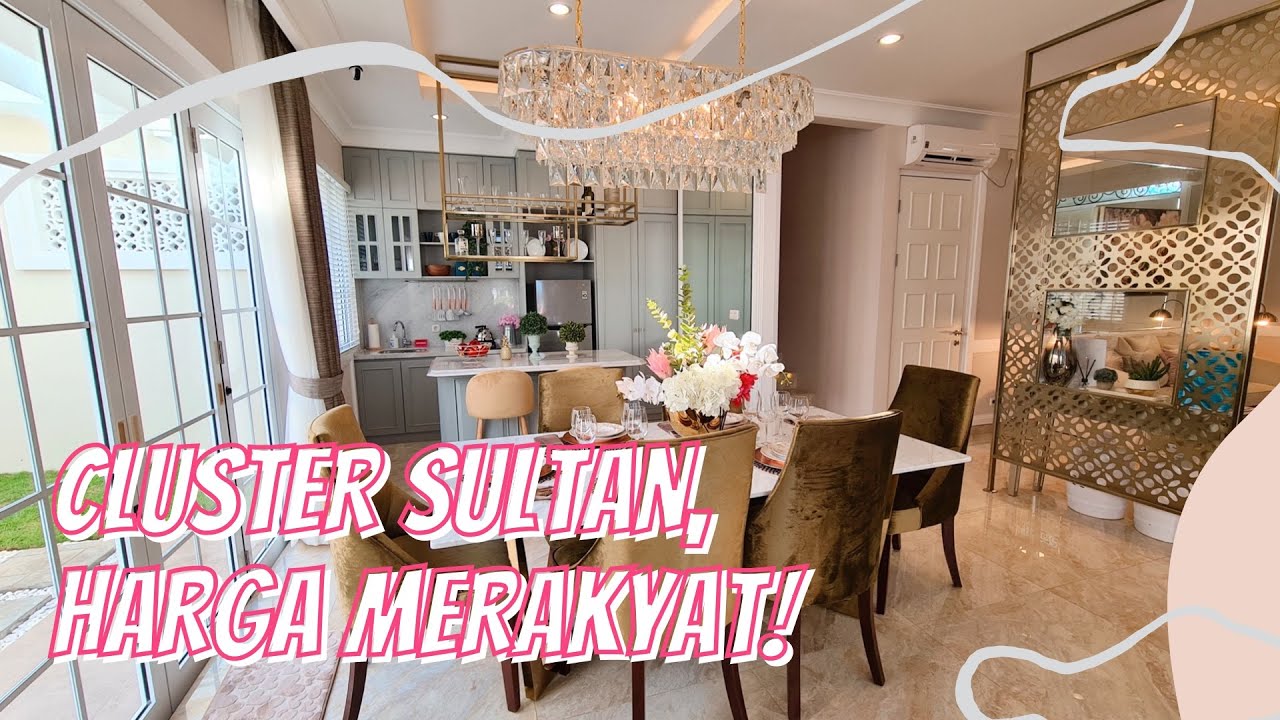 CLUSTER SULTAN, HARGA MERAKYAT! Rumah Type Mirage L12 MULAI 3,4 MIL di Fountain @Ecopolis CitraRaya