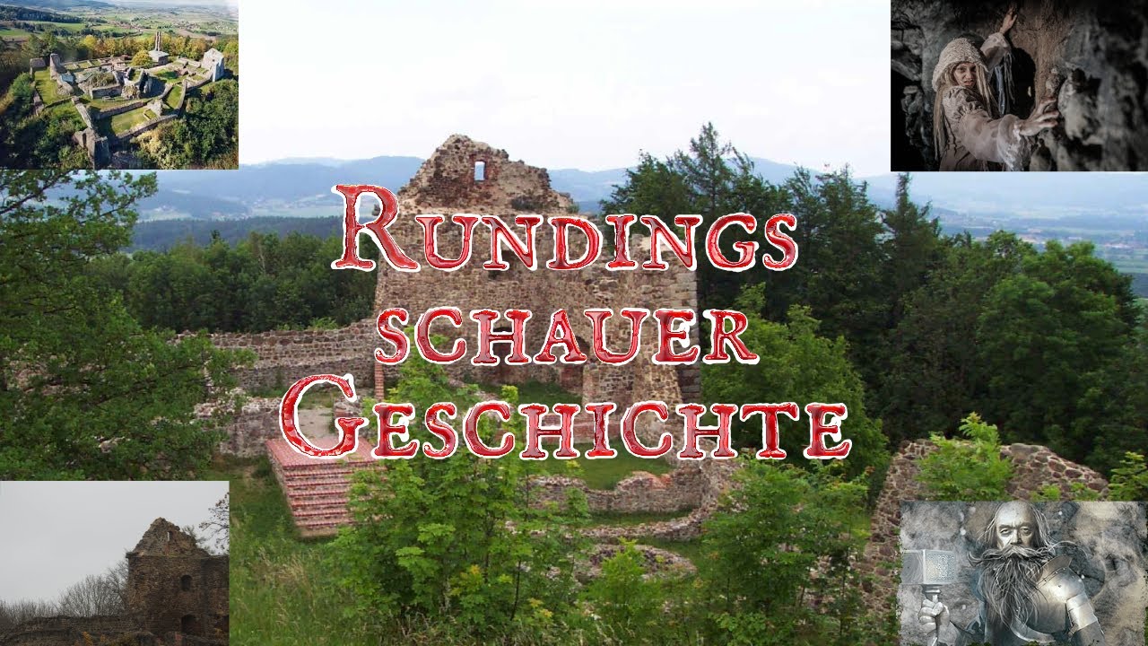 Die größte Burgruine Bayerns: Runding in UHD 4K 2024 #BurgRunding #BayerischerWald #Geschichte