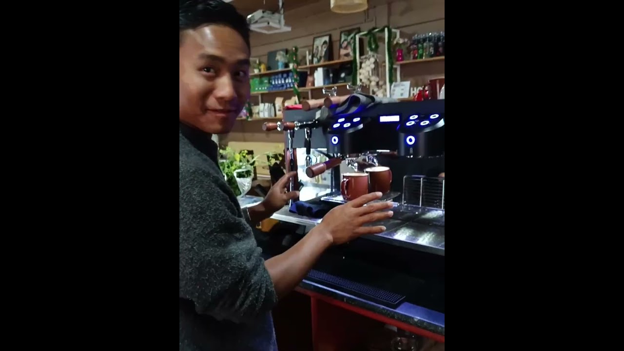 Trying out making coffee tea myself ☕
