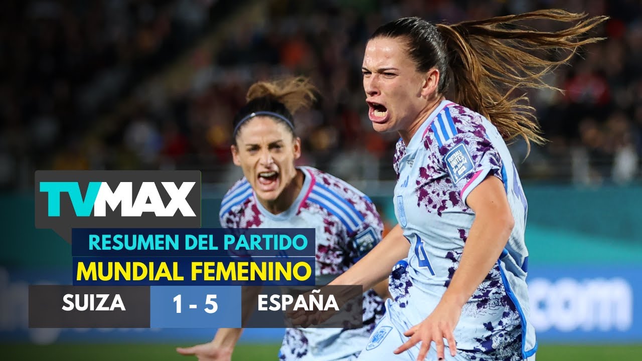 Suiza vs España (1-5) | Resumen del Partido | Mundial Femenino 2023