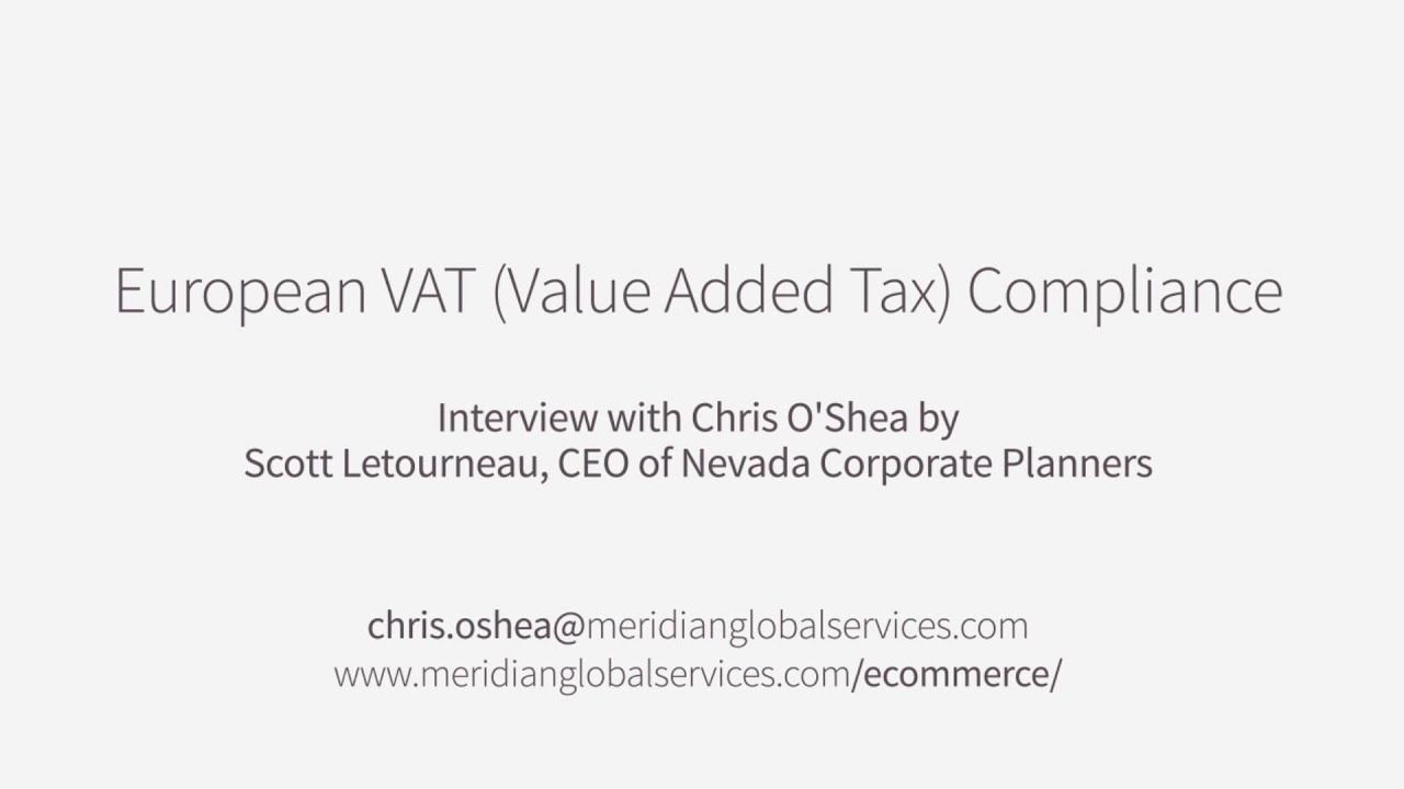 European VAT Compliance