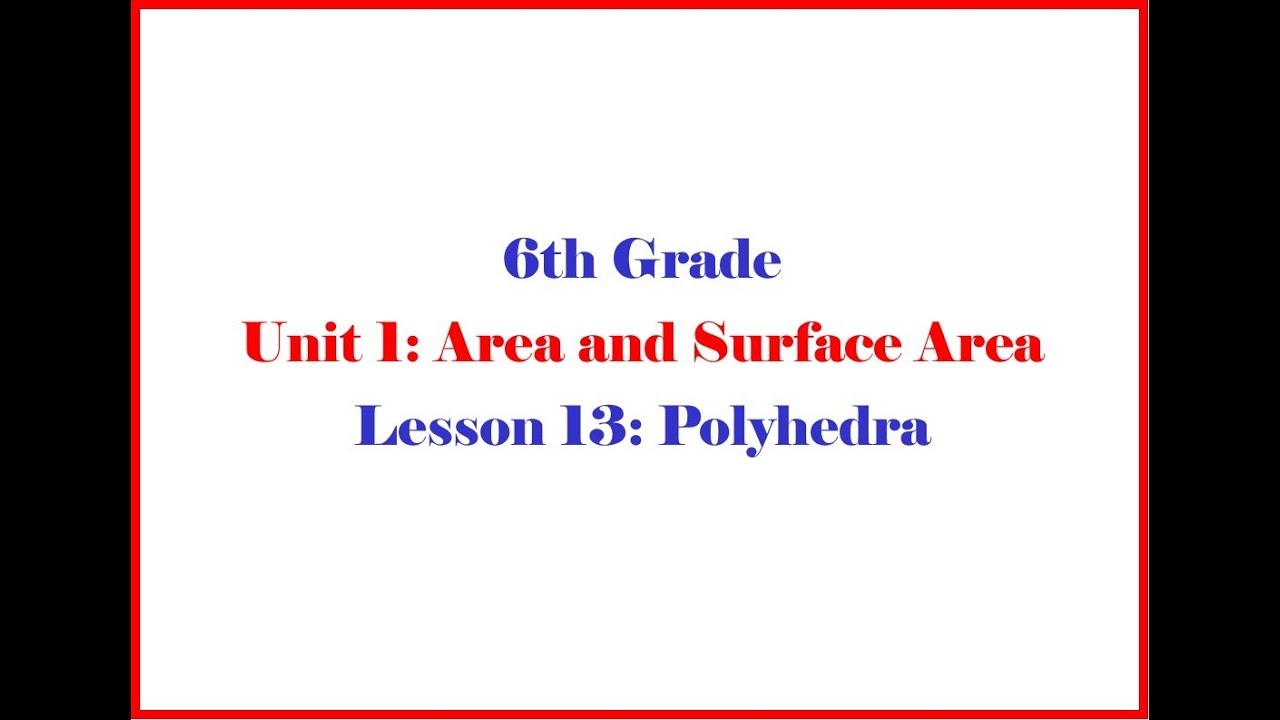 6 1 13 Grade 6 Unit 1 Lesson 13 - Open Up Resources