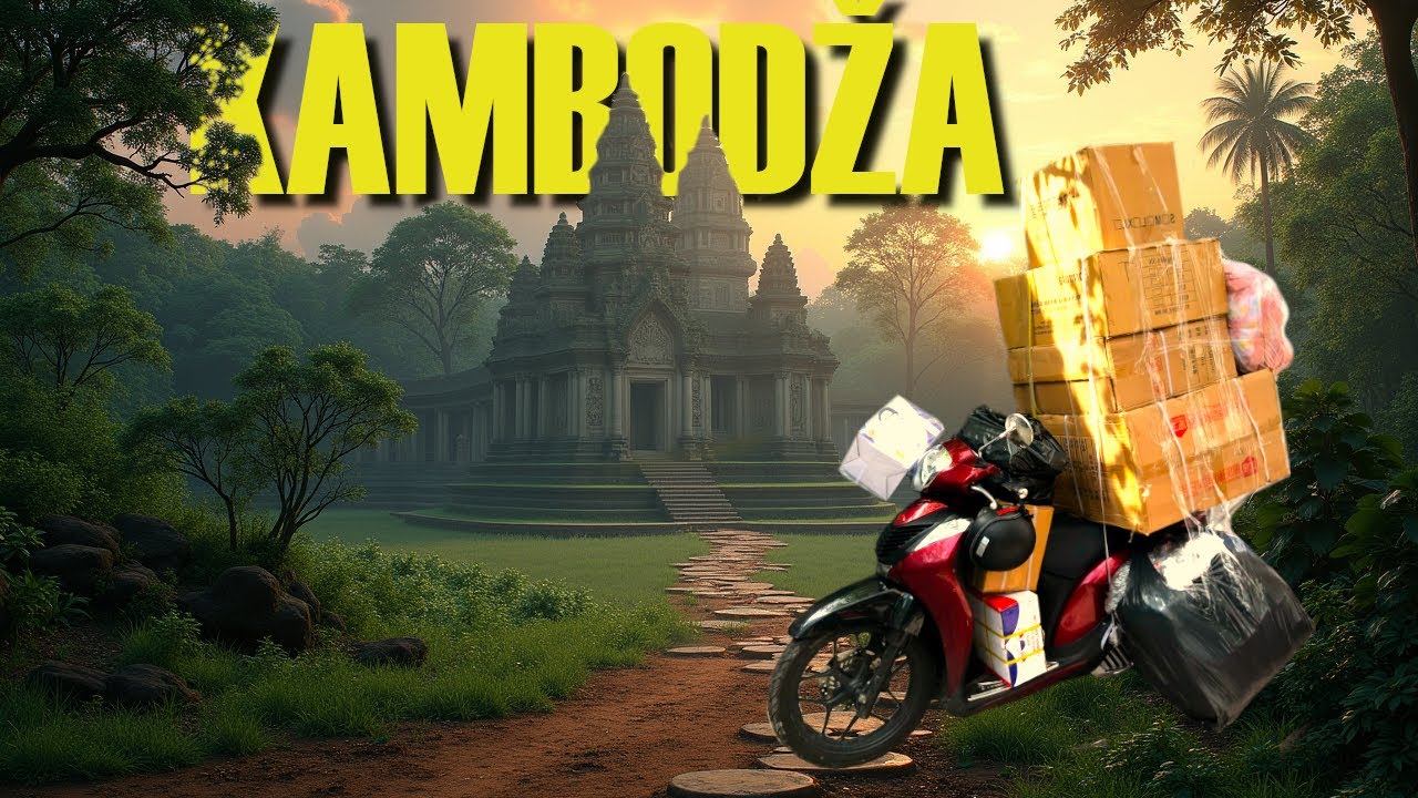 Dobrodružství na motorkách - Kambodža