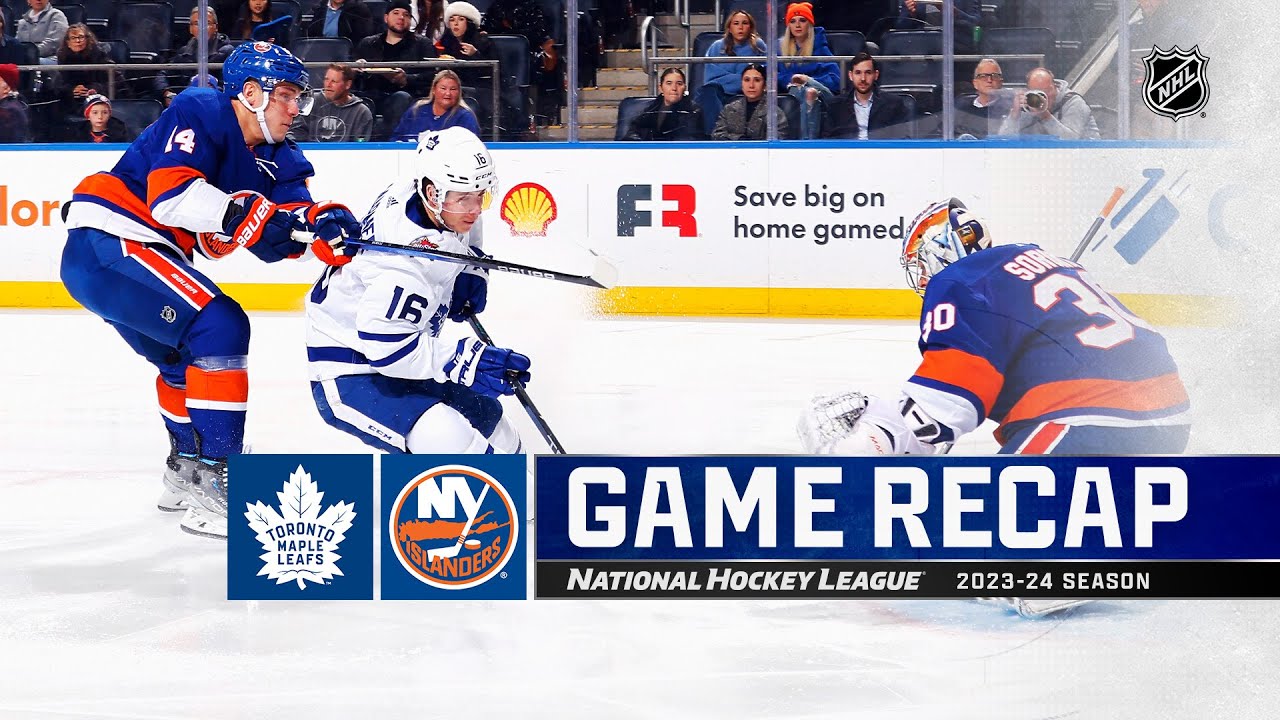 Maple Leafs @ Islanders 12/11 | NHL Highlights 2023