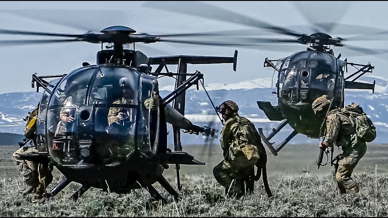 U.S. Special Operations Forces: The Tiny AH-6/MH-6 Little Bird in Action