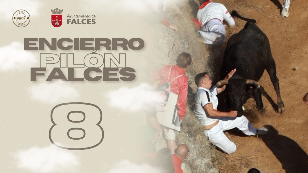 OCTAVO ENCIERRO del Pilón de Falces 2025 | Vacas de Teodoro Vergara