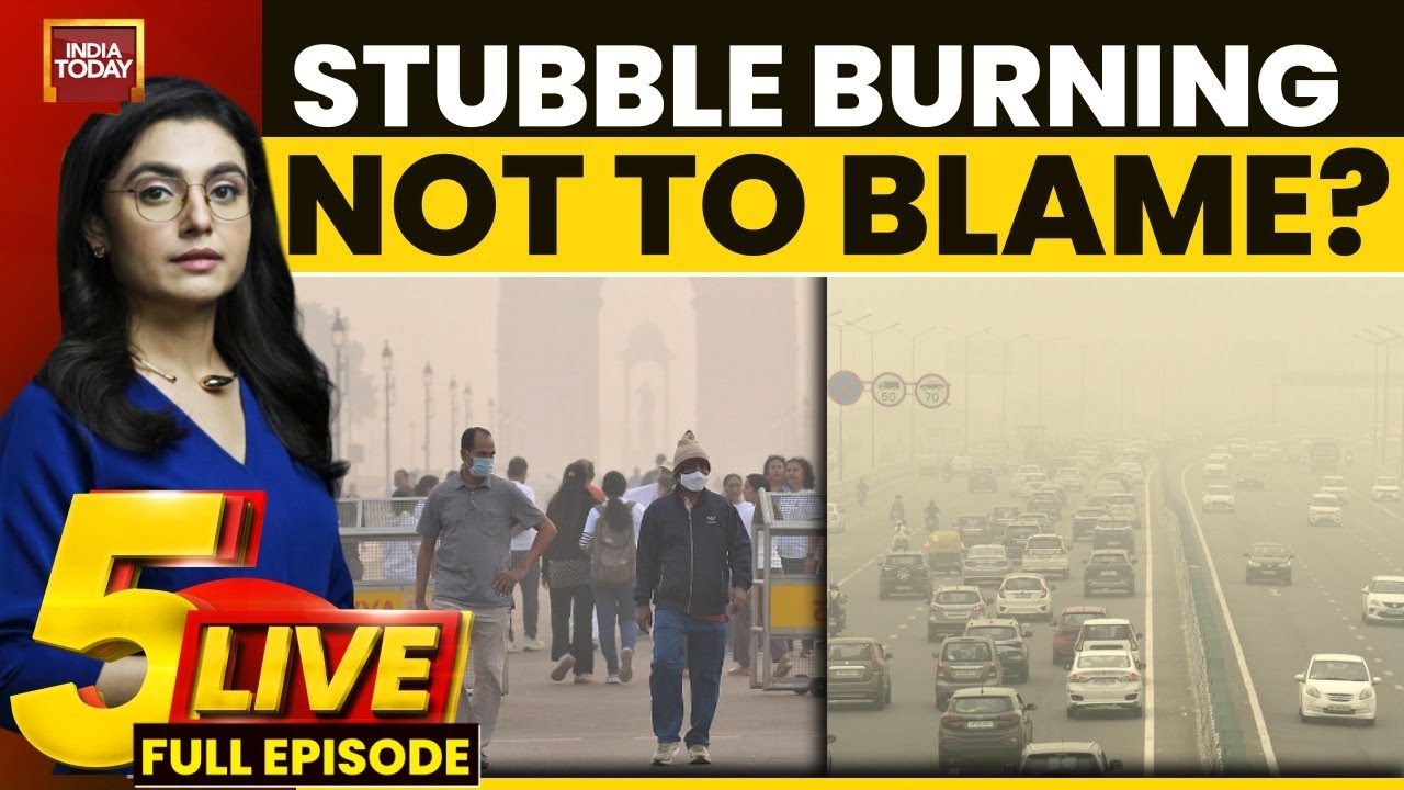 5Live With Sonal: Is Delhi's Air Pollution Data Gamed? Experts Debate Real Source Of Toxic Air