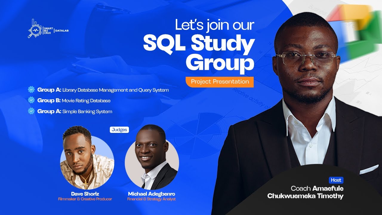 SQL Study Group - Constructive Feedback and Project Scoring