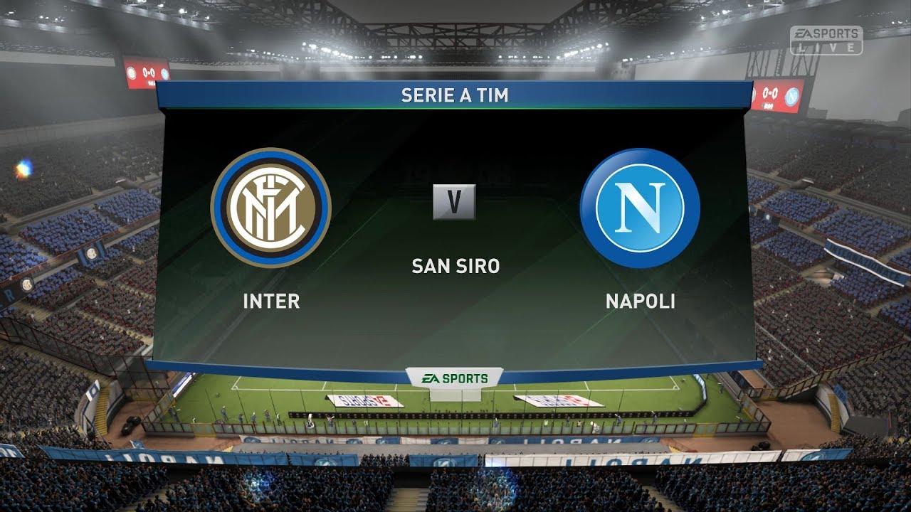 FIFA19ㅣINTER MILAN VS NAPOLIㅣSERIE A