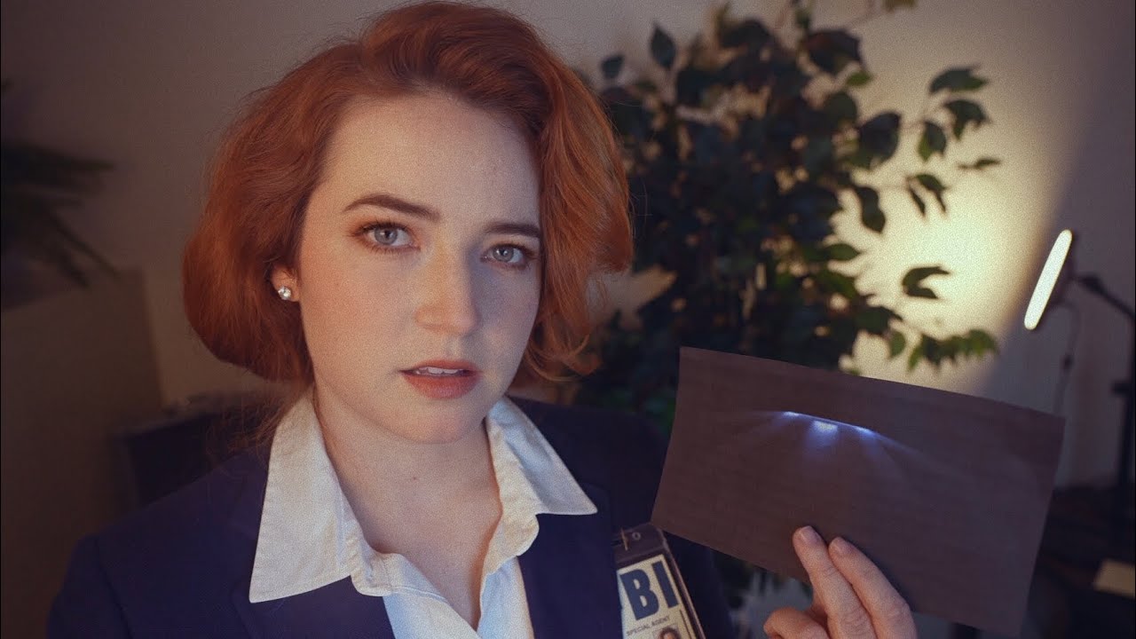ASMR Секретные материалы | Интервью с агентом Скалли (Они слушают)