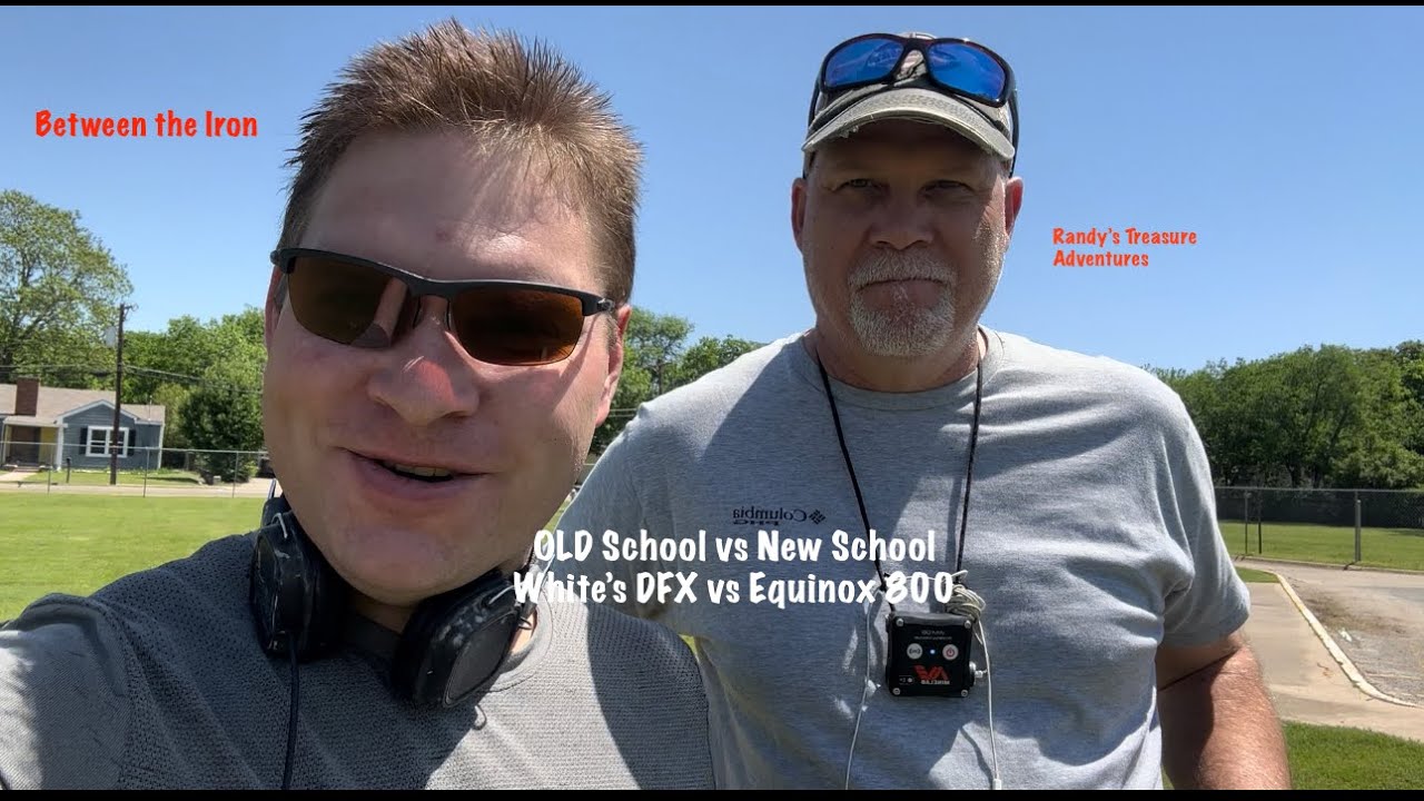 Minelab Equinox 800 vs White’s DFX! Old school vs New school #metaldetecting #minelabequinox800