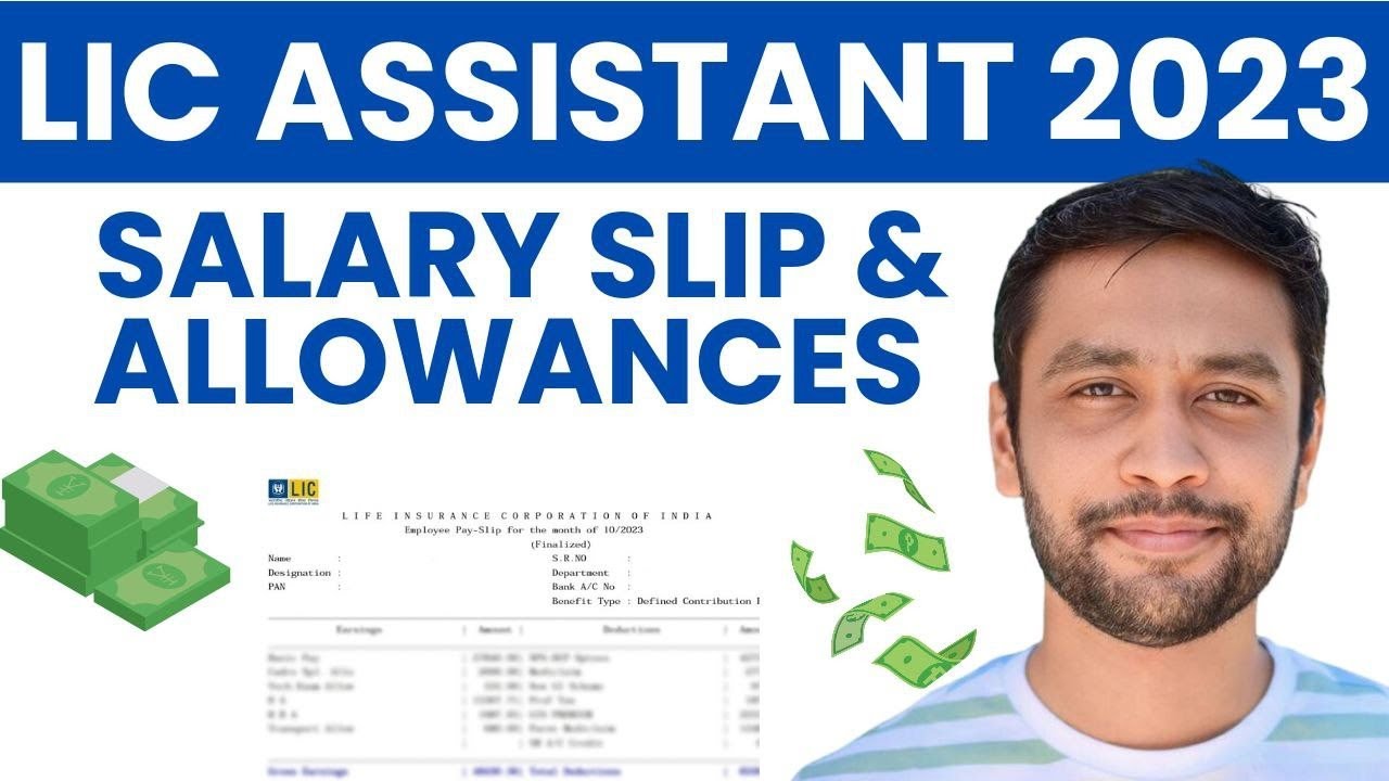 LIC ASSISTANT Latest Salary Slip 2023 | LIC Assistant Salary & Allowances | Banker Couple